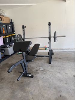 Marcy weight bench
