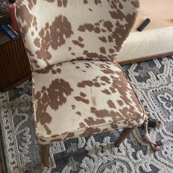 Cow Print Chair 