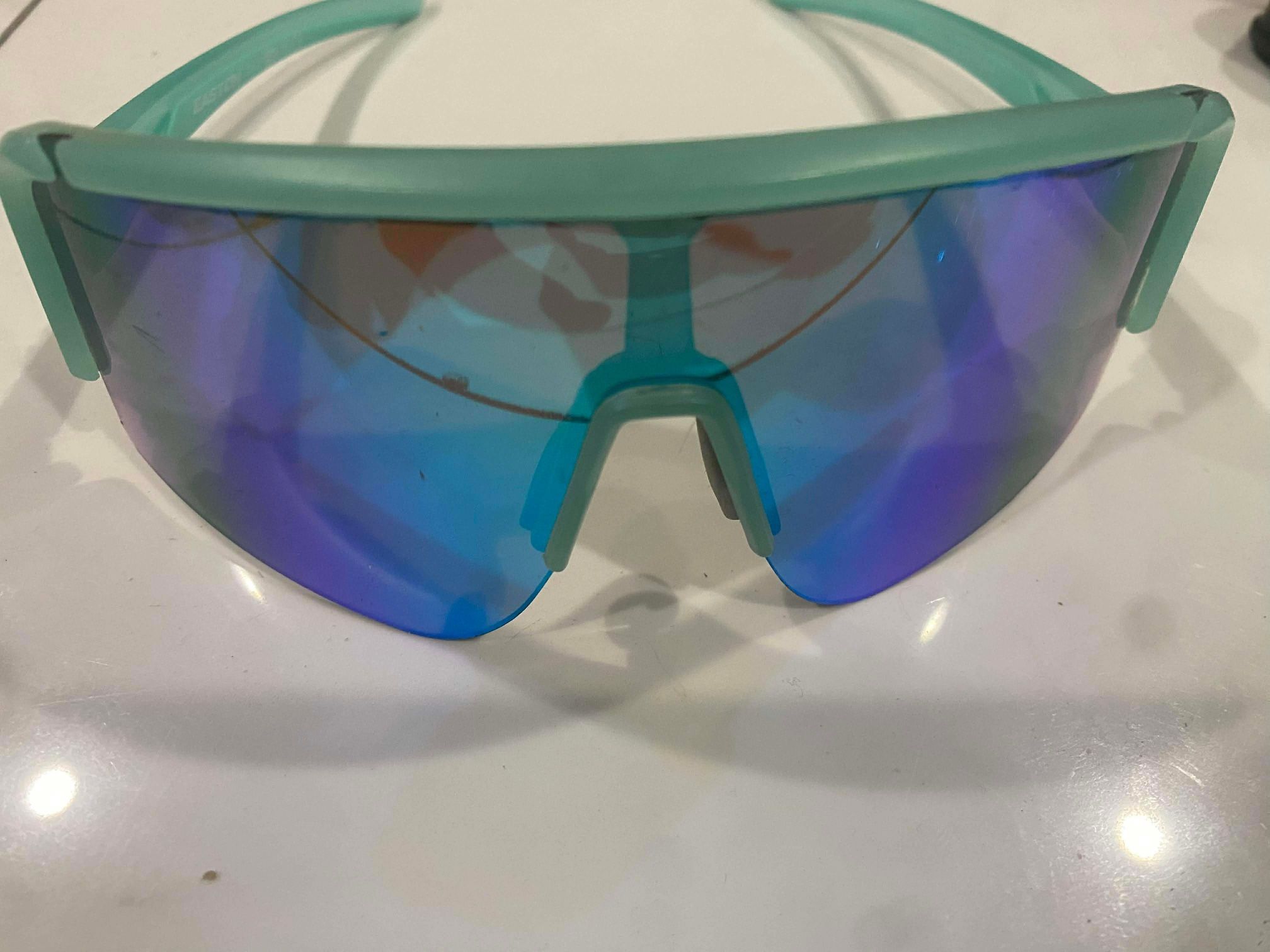 Easton SR0524 ETNL Mirror Lightweight Baseball Sunglasses w/ UV Protection Teal