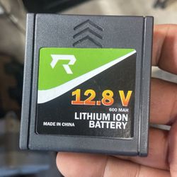 New 12.8 lithium Battery 600Mah