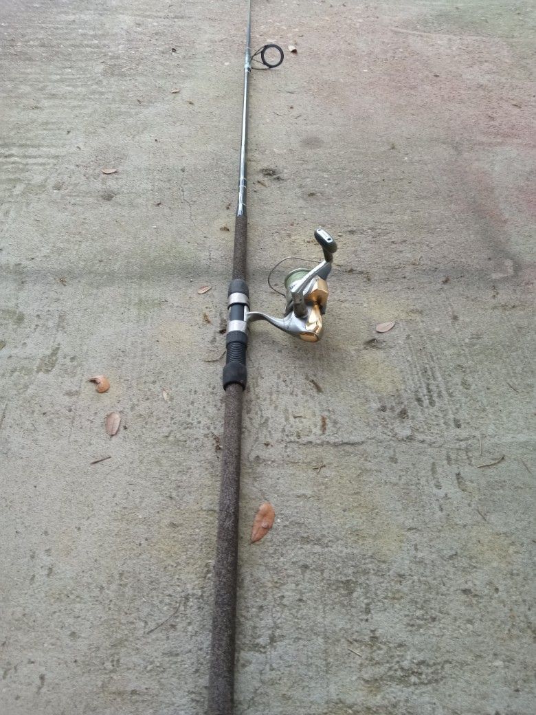 SHIMANO SAHARA 4000FB REEL& PENN POWER STICK ROD