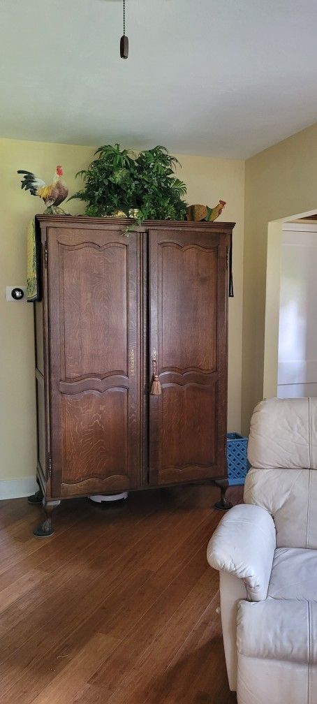 Antique Coupntry French Armoire 