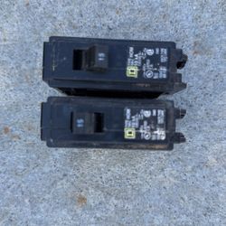 Square D Breakers 15 Amp