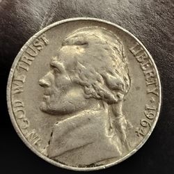 1964 No Mint Mark Nickle