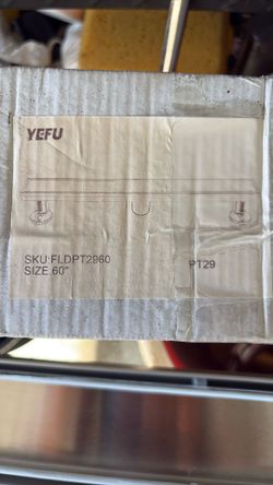 YEFU 60” Floor Drain Linear Shower 