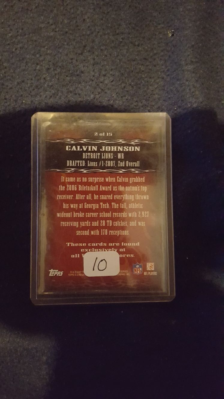 Calvin Johnson draft pick Detroit lions ment .obo