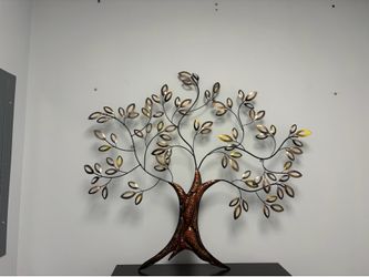 Metal Tree decorations