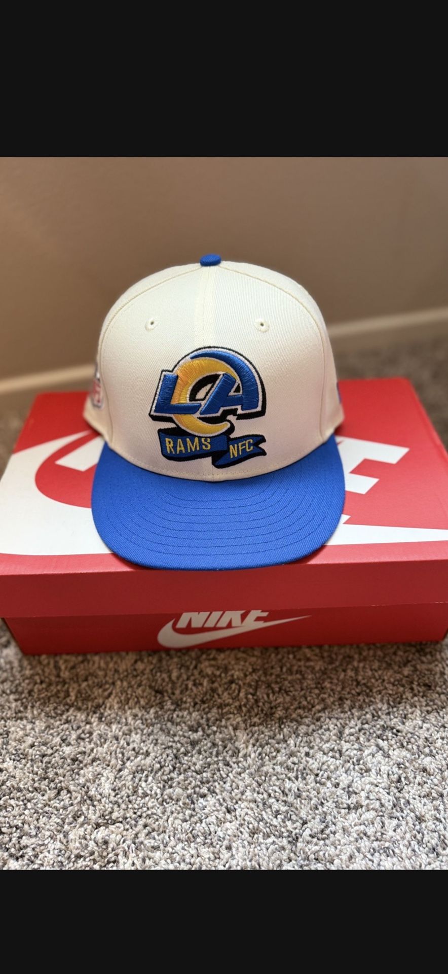 LA Rams Hat 7 3/8