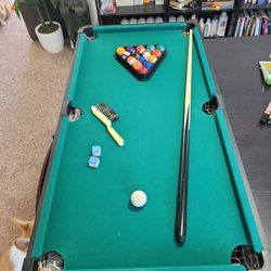 Pool Table - Smaller Version For Teen And Kids 