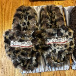 Balenciaga Fur slides Size 45