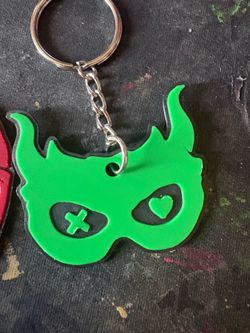 Night Rider series/ lights out, caught up and game on keychains