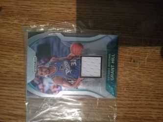 Grant Hill Jersey Patch Card