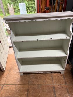 Vintage wood shelf