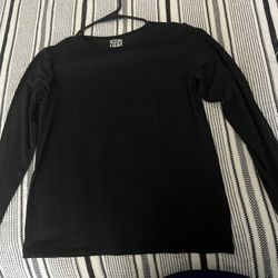 Black Long Sleeve Shirt For The Gym