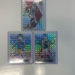 Football Card Lot- 2020 Panini Silver Prizm