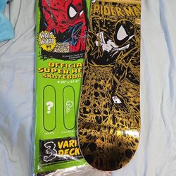 Spiderman Huf Board Golden Foil