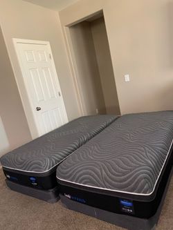 TWIN XL SEALY MATTRESS AND FREE BOX SPRING