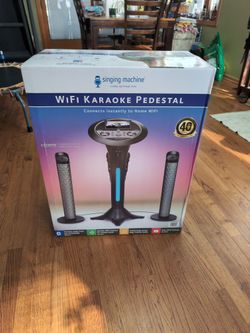 Singing Machine Karaoke Pedestal Bluetooth System