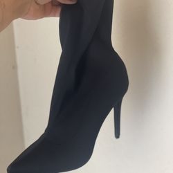 Black Fashion Nova Heels 