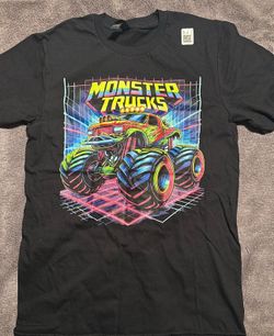 Monster Truck T-Shirt Small Size