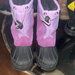 Botas De Niña Para La Nieve