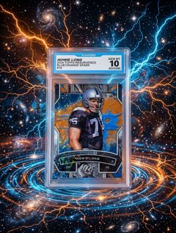 Howie Long 2024 Topps Resurgence graded a gem mint 10 Trading Card
