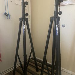 Fender Pro  Audio Speaker stands/ w CarryingBag