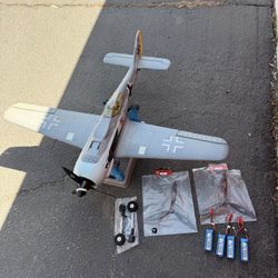 rc plane  fokker fw-190