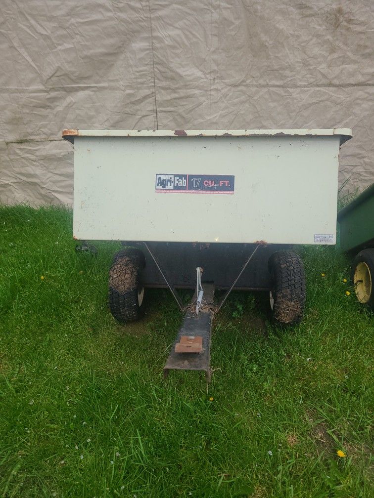 Dump Yard Cart For Tractor 