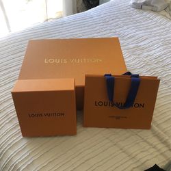 Louis Vutton Boxes And Bag