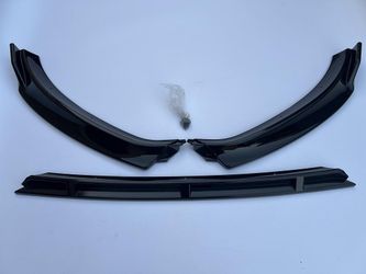 LA Zona Auto Parts 2014 to 2017 Volkswagen Golf Front Bumper Lip Stabilizer Labio de Defensa Delantera 