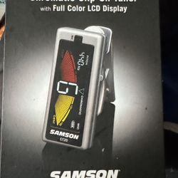 chromatic clip on tuner for guitar 