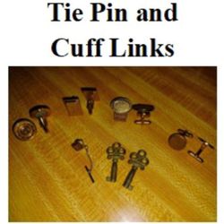Cuff links and Clock Keys