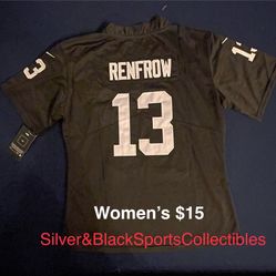 WOMENS STITCHED LAS VEGAS RAIDERS JERSEY SIZE SMALL UP TO 2XL Ships Same Day If Ordered Before 3pm PST