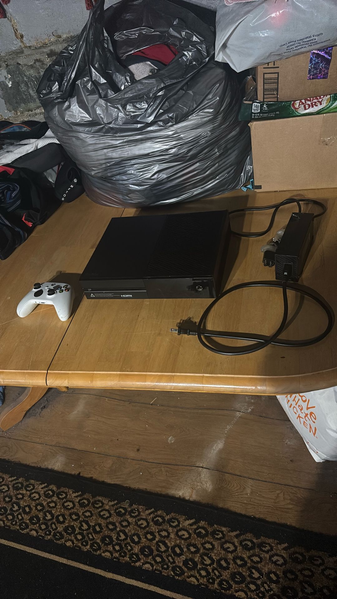 Xbox One With Controller