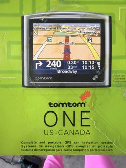 Tom Tom Portable Gps Car Navigation System