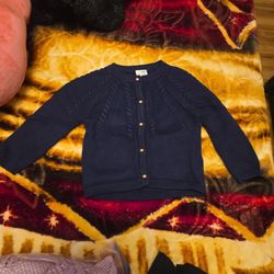 Janie and jack sweater 18 to 24 mo blue