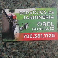 Jardinero, Obel González (contact info removed)