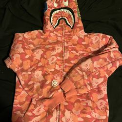 Pink Bape Hoodie 
