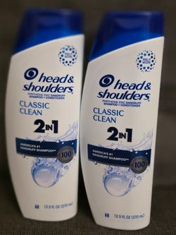 Head & Shoulders 2-in-1 Shampoo, 12.5 oz each