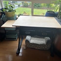 Desk  And Drafting Table