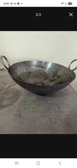 Big iron fry pan