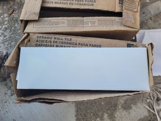 4 x 12 artic white Subway tiles