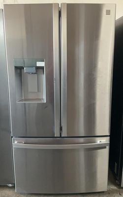 Kenmore 3 Door Stainless Steel Refrigerator
