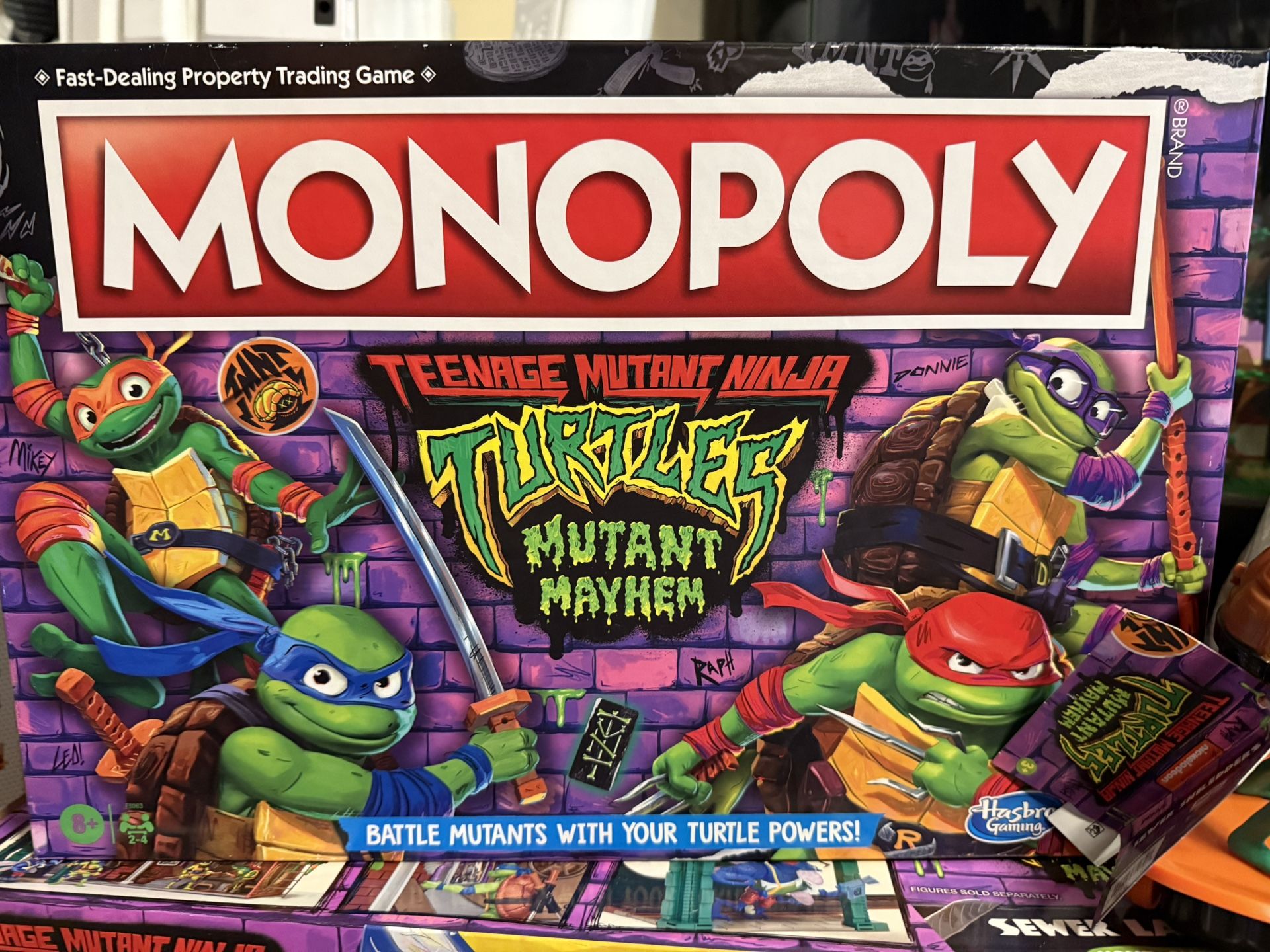 New Sealed Tmnt Monopoly