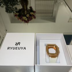 RYUEUYA Translucent Designer Rugged Case and Band for Apple Watch Ultra 49mm,45m