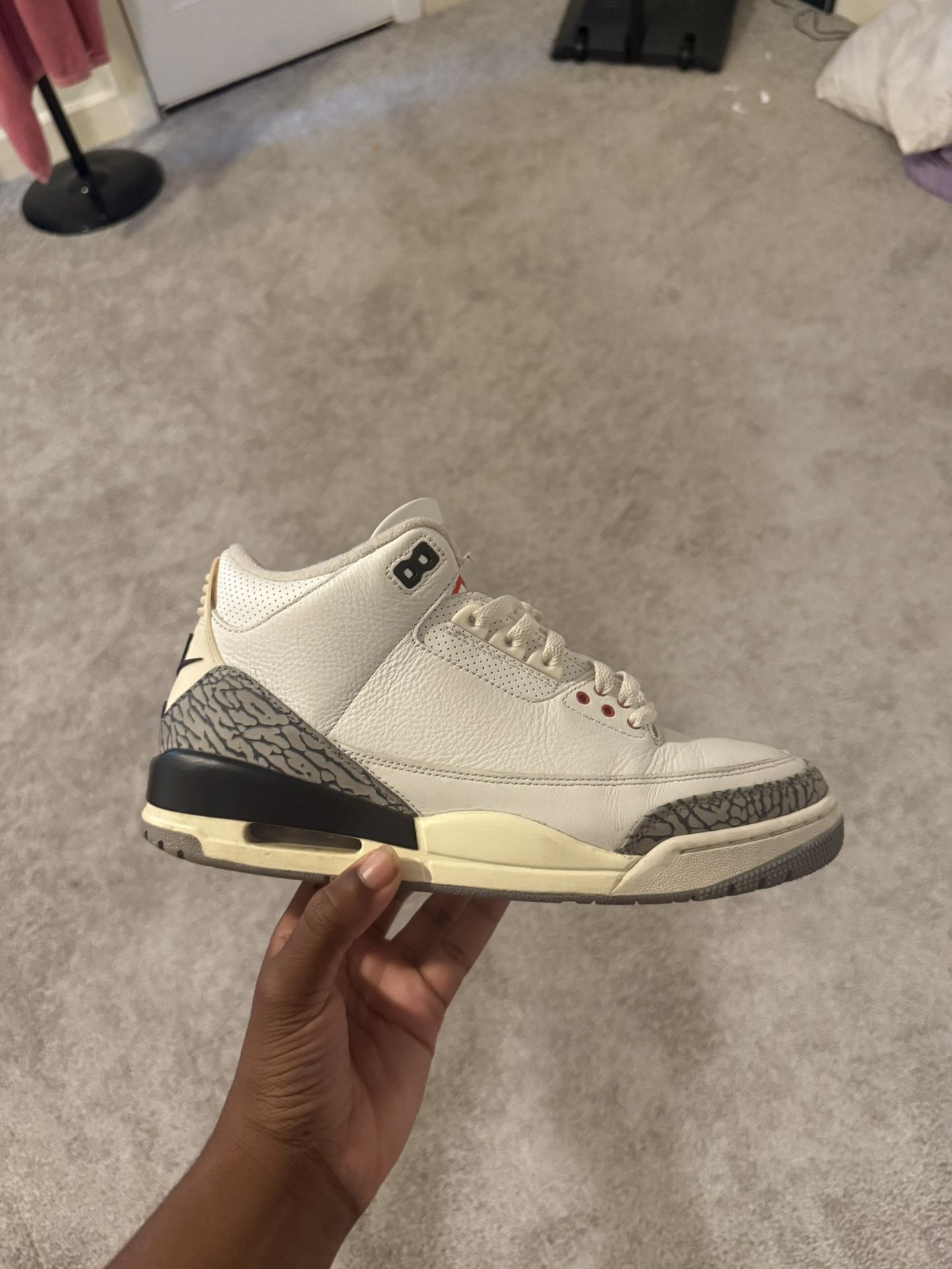 Jordan 3 Reimagined White Cements