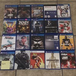 PlayStation 4 Video Game Collection PS4