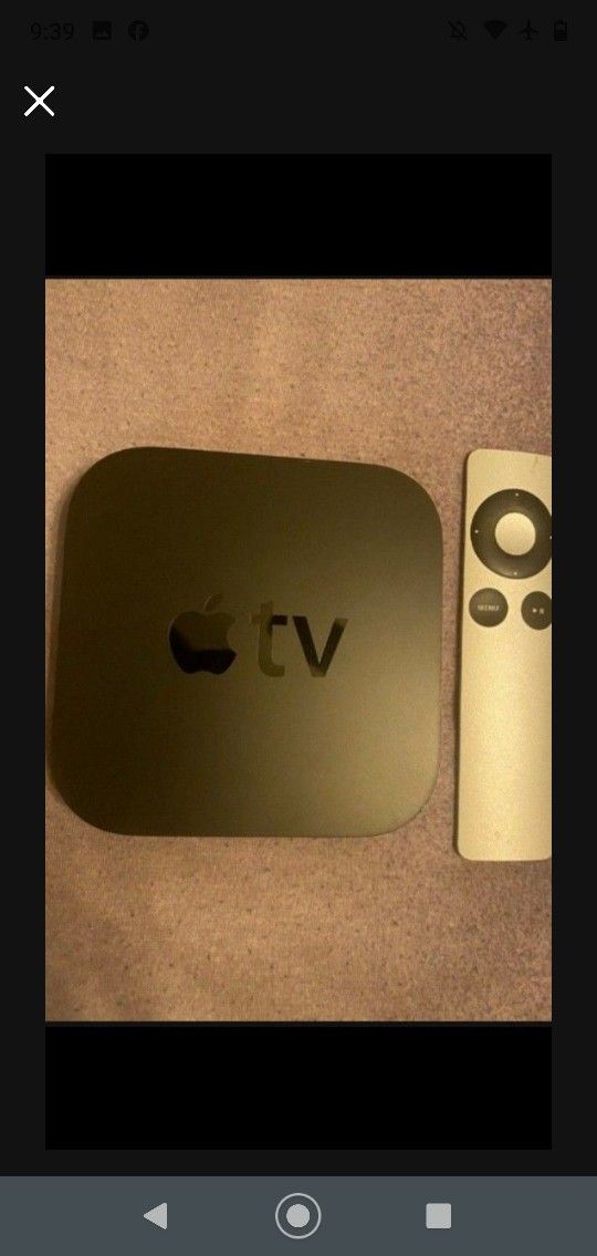 Apple Tv Hd A1625 Working Great Aple Tv1625