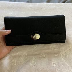 Womens Black Wallet